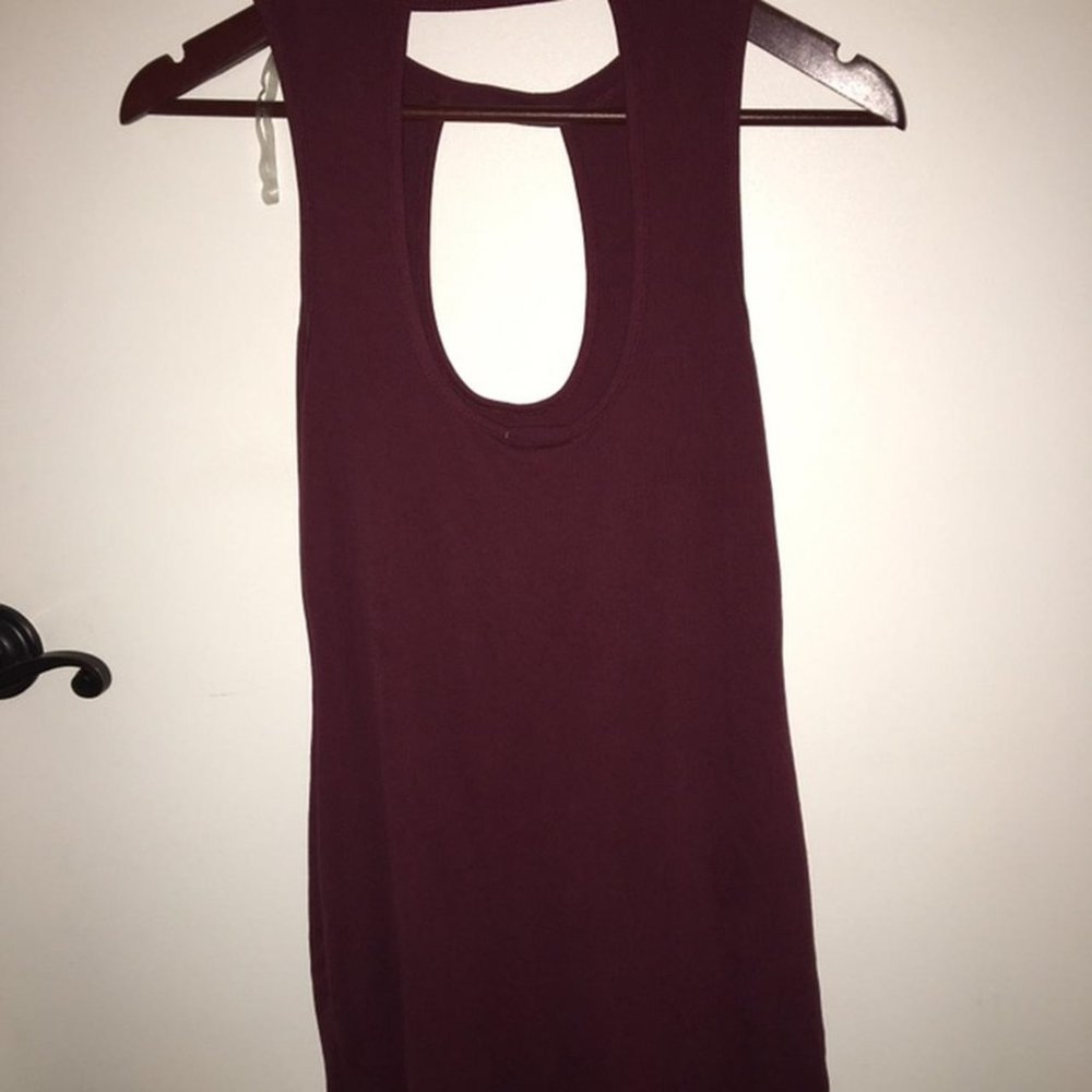 Maroon Date Night Dress
